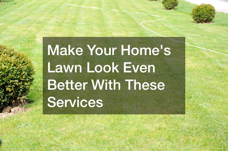 Make Your Homes Lawn Look Even Better With These Services