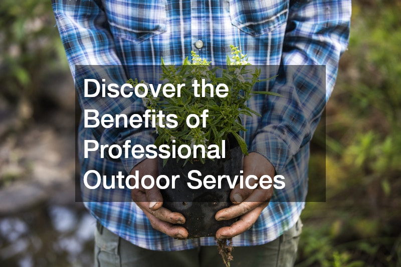 Discover the Benefits of Professional Outdoor Services